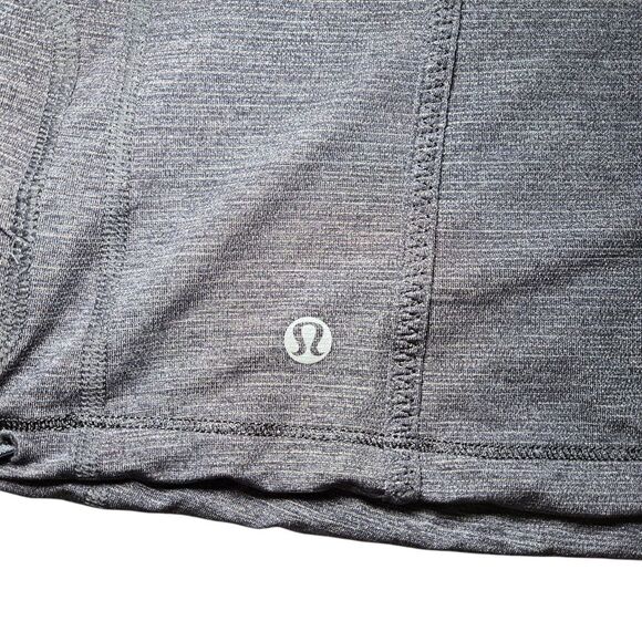 Lululemon Back On Track Short Sleeve Tech - Coal - Picture 6 of 9